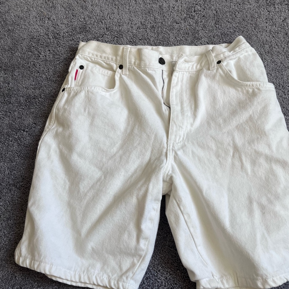 White shorts